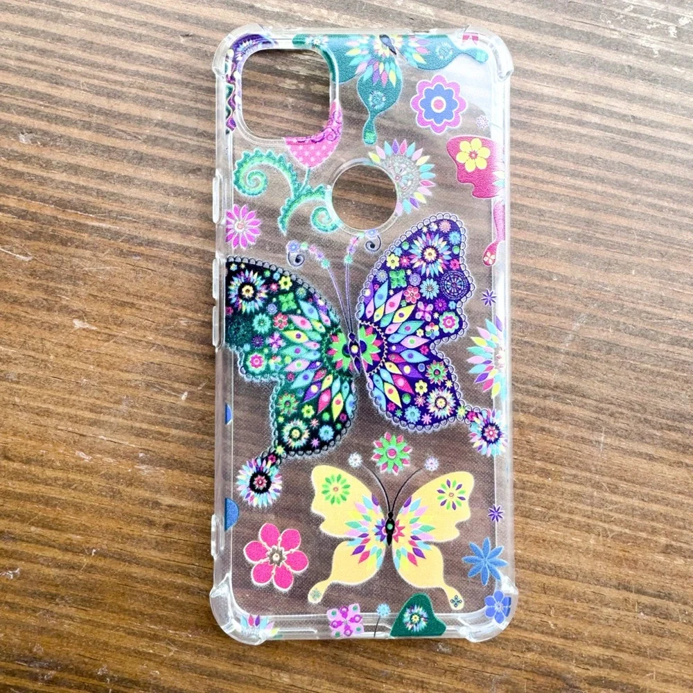 3/$10 Legacy Vibrant Butterfly Pattern Phone Case Full Coverage
